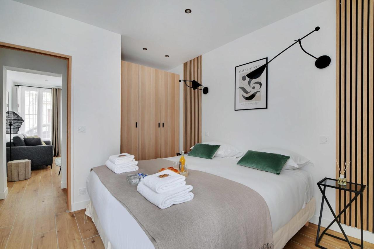 Welcoming Apartment - 1Br-4P - Sacre-Coeur Párizs Kültér fotó